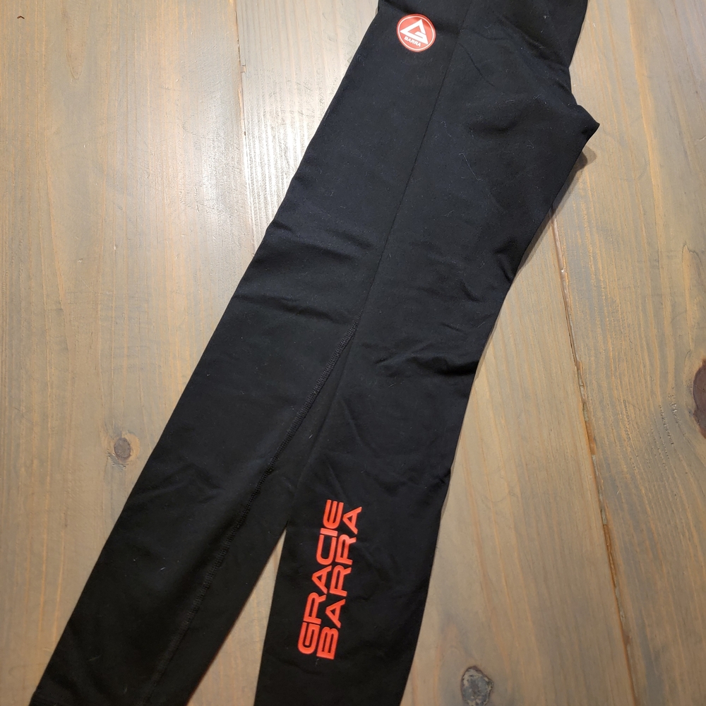 Womens Gracie Barra Black Athletic & Nogi Leggings with High Waist  Retired*